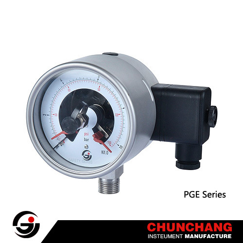 Stainless Steel Electric Contact Manometer