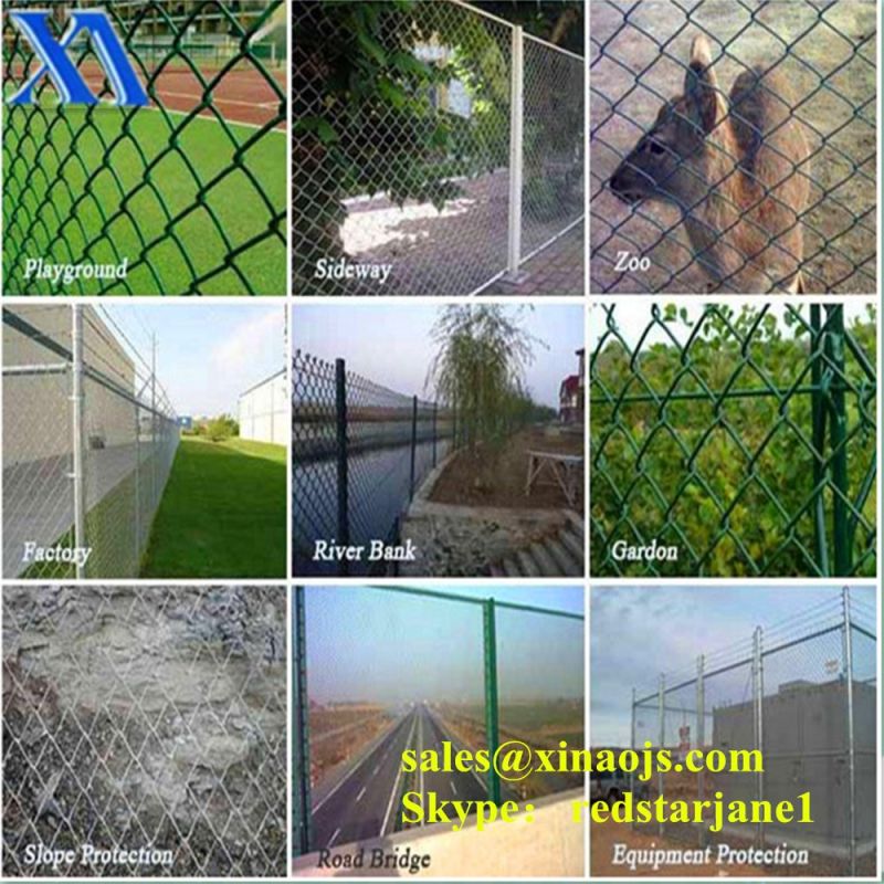 High Quality PVC Coated Chain Link Fence