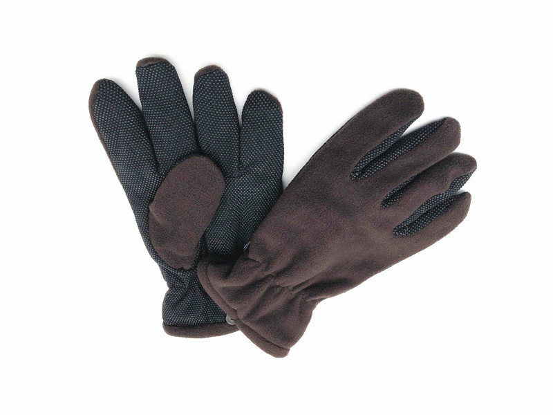 Fashion High Quality Leather Fleece Windproof Winter Ski Men Glove