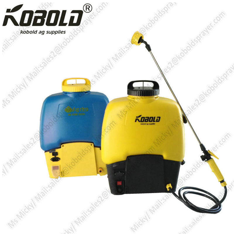 Agriculture Battery HDPE Kobold Electric Backpack Sprayer