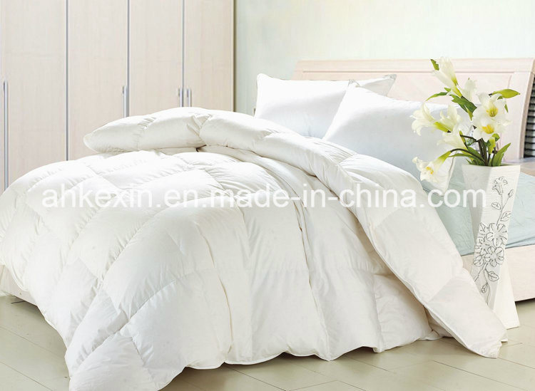 King Size 75% White Duck Down Comforter Set