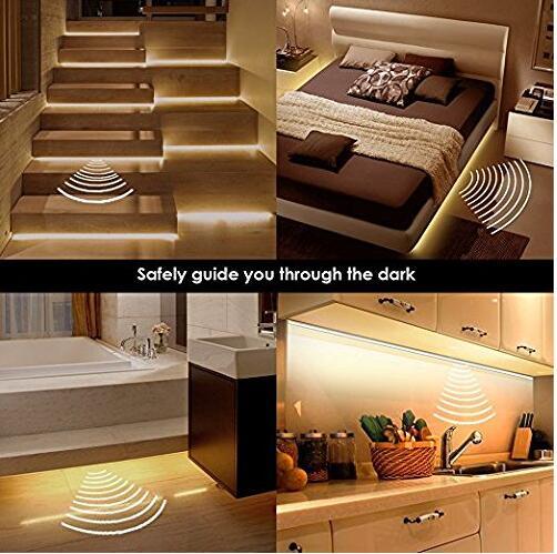 LED Cabinet Sensor Kitchen/Bed/Wardrobe Light Sensor Strip Kit