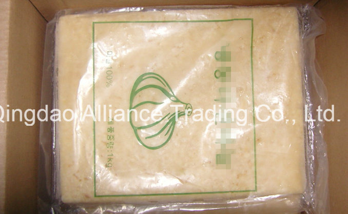 Bqf Frozen Garlic Puree in 1kg Block