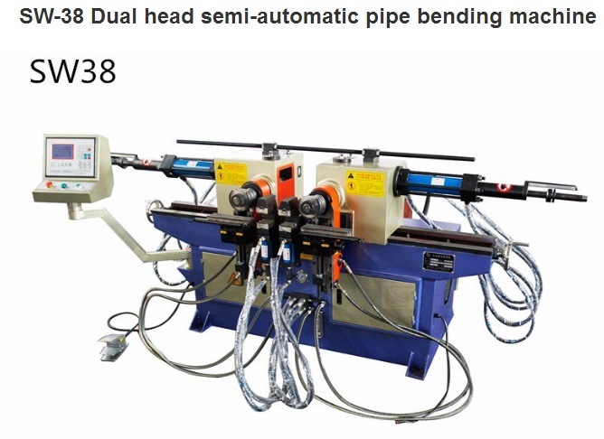 Sw-38 Dual Head Semi-Automatic Pipe Bending Machine