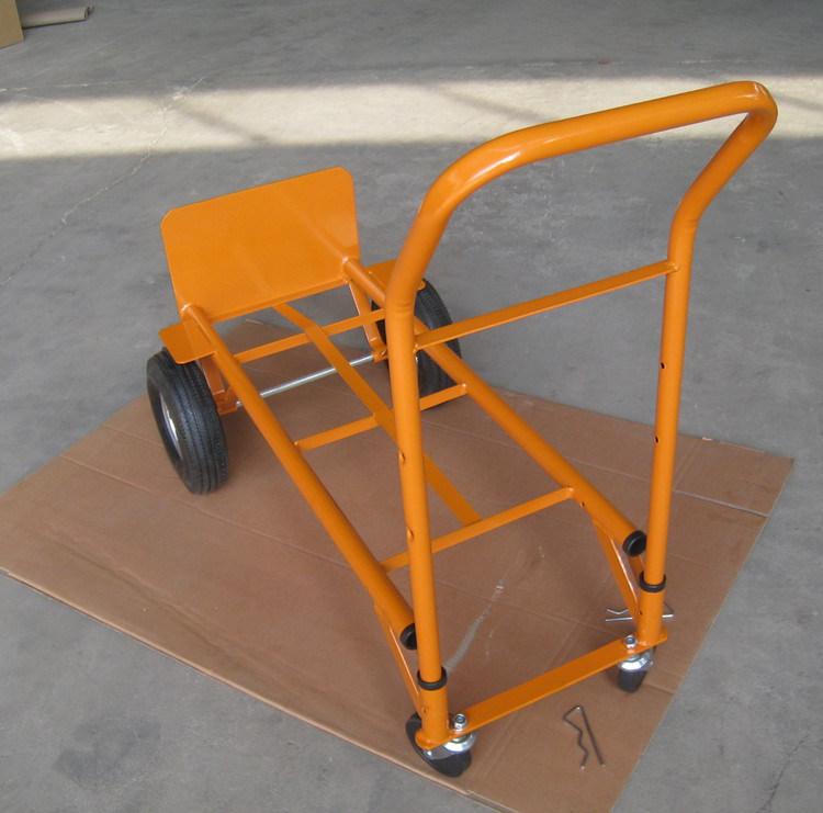 Cheap Wooden Flat Cart Platform Hand Trolley Industrial Hand Truck