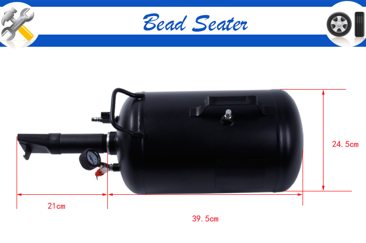 Pneumatic 5 Gallon Air Bead Seater with Ce Approval