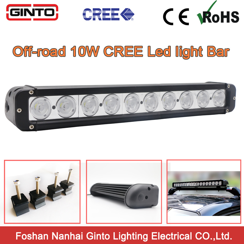 17inch Single Row Auto Waterproof CREE Driving LED Offroad Light Bar for Car