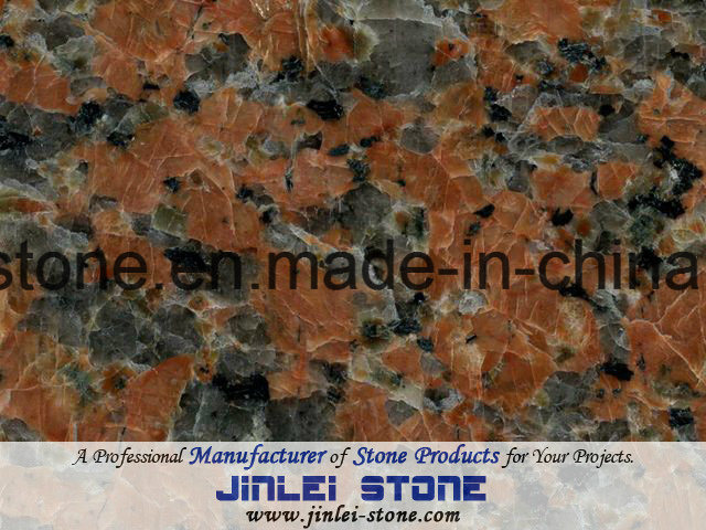 Natural Chinese Maple Red Granite Tiles/Slabs for Interior/Outerior Project
