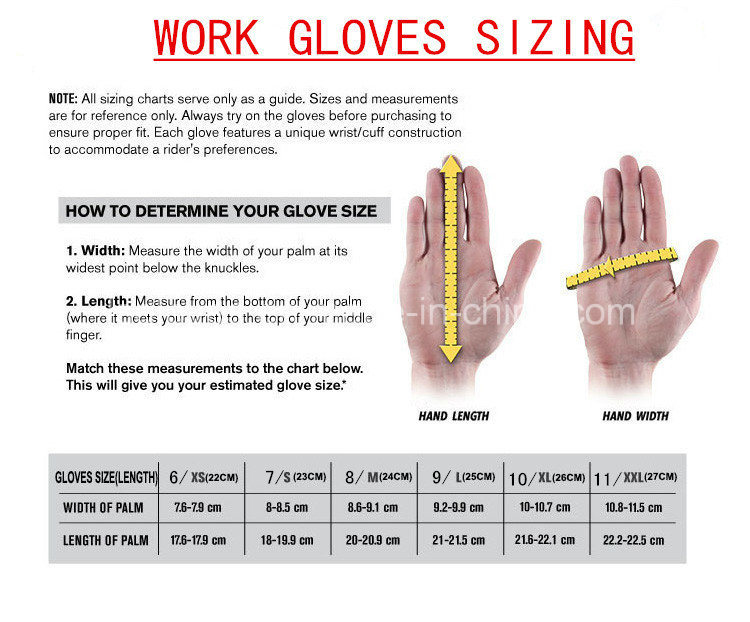 Black Latex Foam Palm Coated Labor Safety Work Rubber Cold Prevention Hand Gloves for Winter