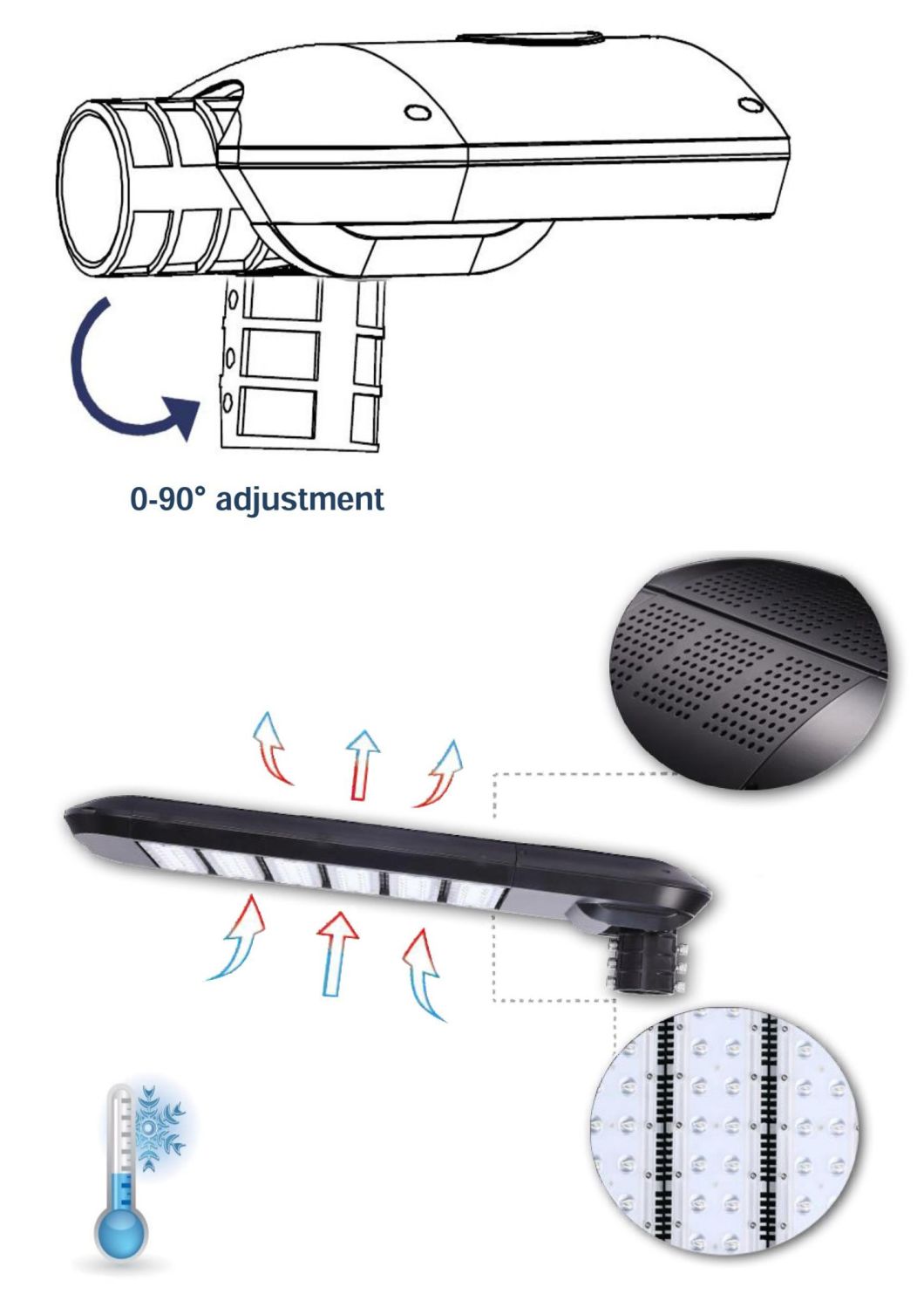 High Power LED Street Light with Ce