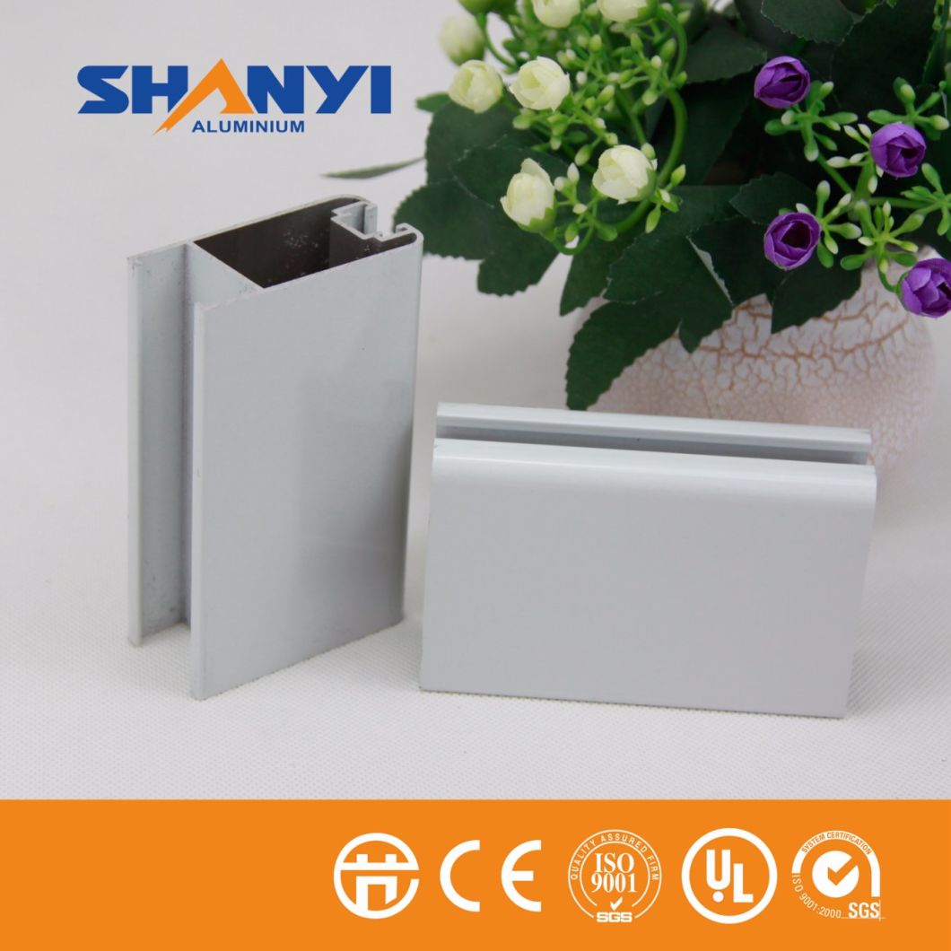 White Powder Coating Building Material OEM 6063 T5 Extruted Aluminium Profile