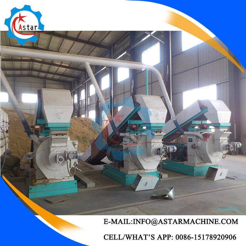 China Supplier 0.5-10t/H Complete Wood Pellet Production Plant Sawdust Wood Pellet Production Line