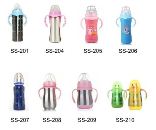 Skidproof Stainless Steel Vacuum Flask for Children