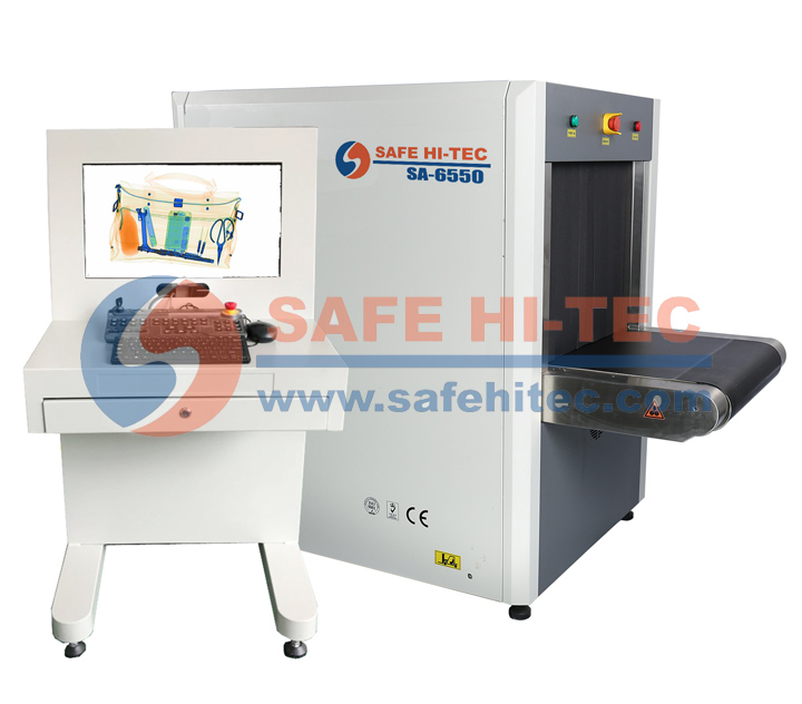 X-ray Baggage Security Screening Safety Inspection Equipment for Prison and Court SA6550