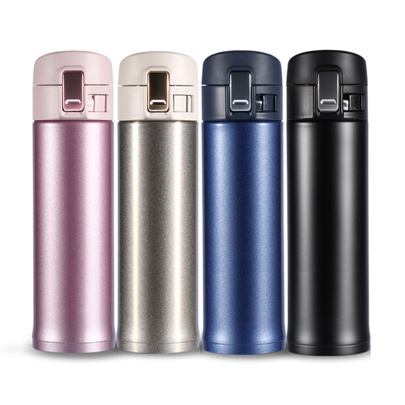 Hip Double Walled Vacuum Insulated Stainless Steel Cup Flask 350ml 500ml