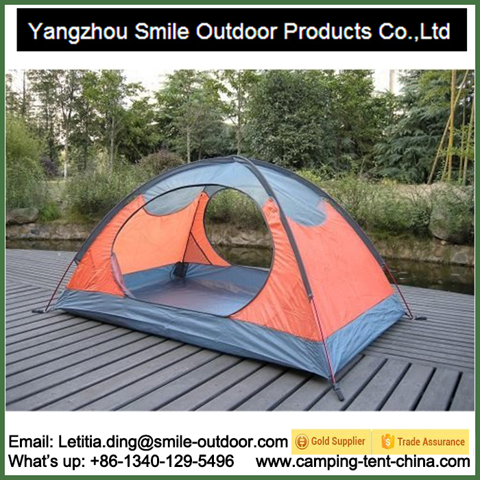 2 Person Double Layer Mountain Hiking Camping Dome Tent