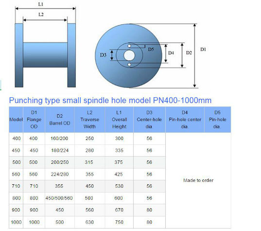 Pressed Wire Cable Metal Spools