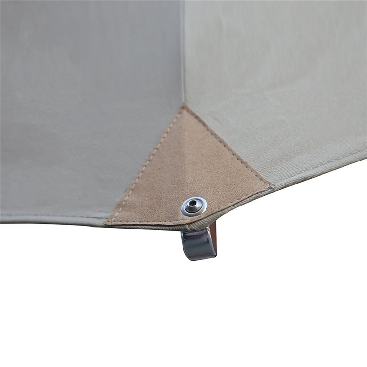 9.5FT 3 Layers Fashion Patio Umbrella for Swimming Pool
