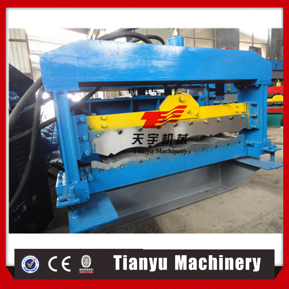 Full Automatic Corrugated Metal Galvanized Glazed Tile Roof Roll Forming Machine