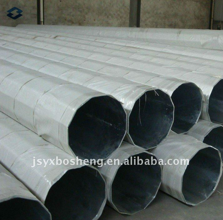 8m Galvanized Steel Tube Pole