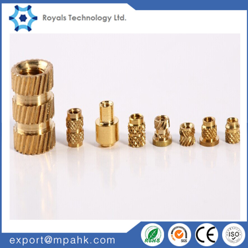 Fastener Round Brass Moulding Inserts Nuts