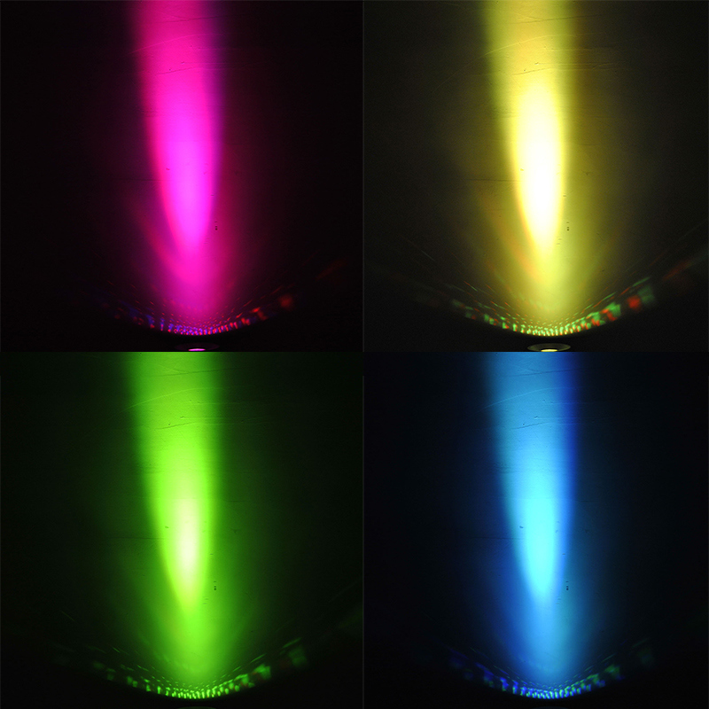 Mini 10W RGBW4in1 Osram Narrow Beam 8 Degree LED Stage Spot PAR Can Light