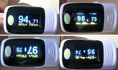 High Quality Low Price HP-80A Five Color Fingertip Pulse Oximeter