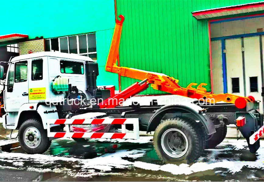 10m3, 18m3 Hook Arm Garbage Truck, hook lift garbage truck