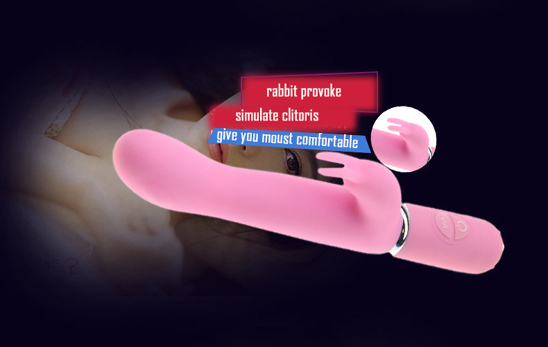 Female Vibrating Silicone Dildo Sex Toy G Spot Vibrator