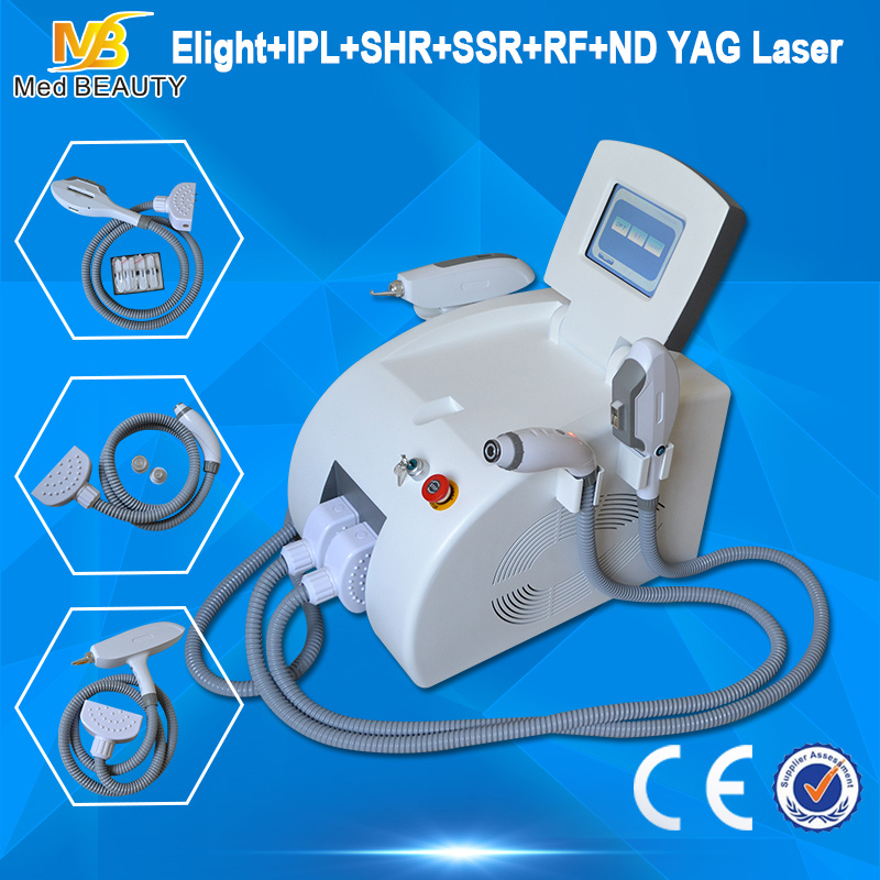 Multifunctional Laser Tattoo Removal Elight+IPL+RF+ND YAG Laser