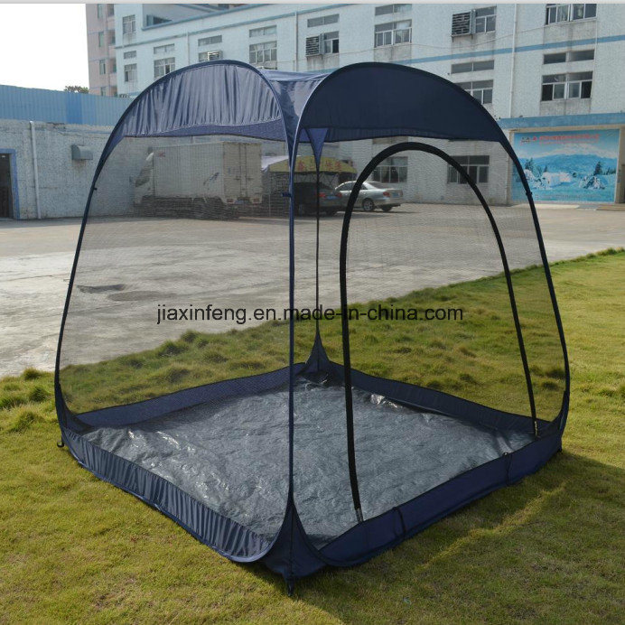 Outdoor Pop up Mesh Camping Tent for 3-4 Persons