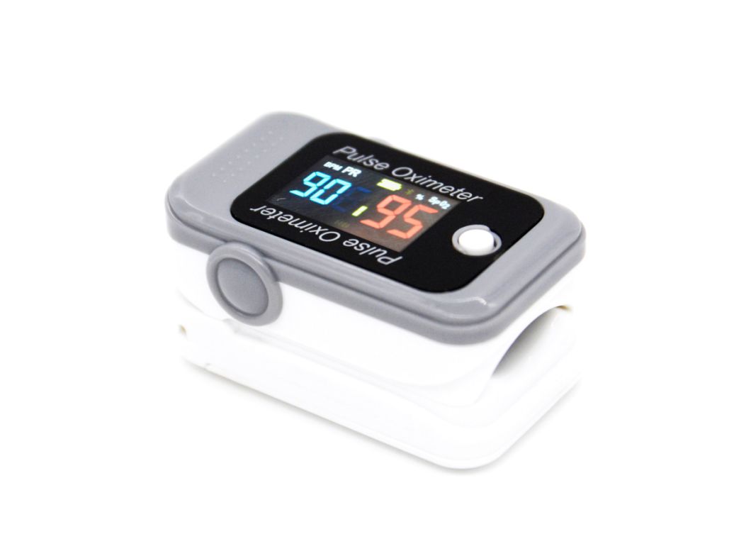 LCD Display Finger Pulse Oximeter with Bluetooth Function