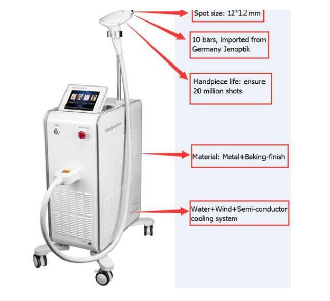 Factory Price Professional 808nm Permanent Hair Removal