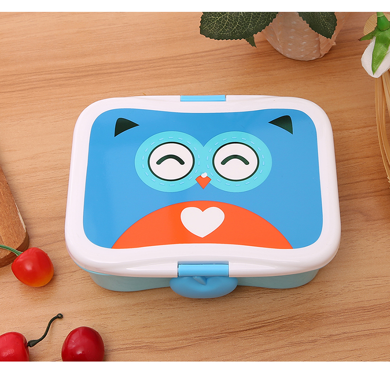 High Quality Small Bento Fruit Lock Catch Fashion Colorful Lunch Box