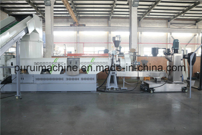 Double Disc Plastic Recycling System with Low Energy Consumption