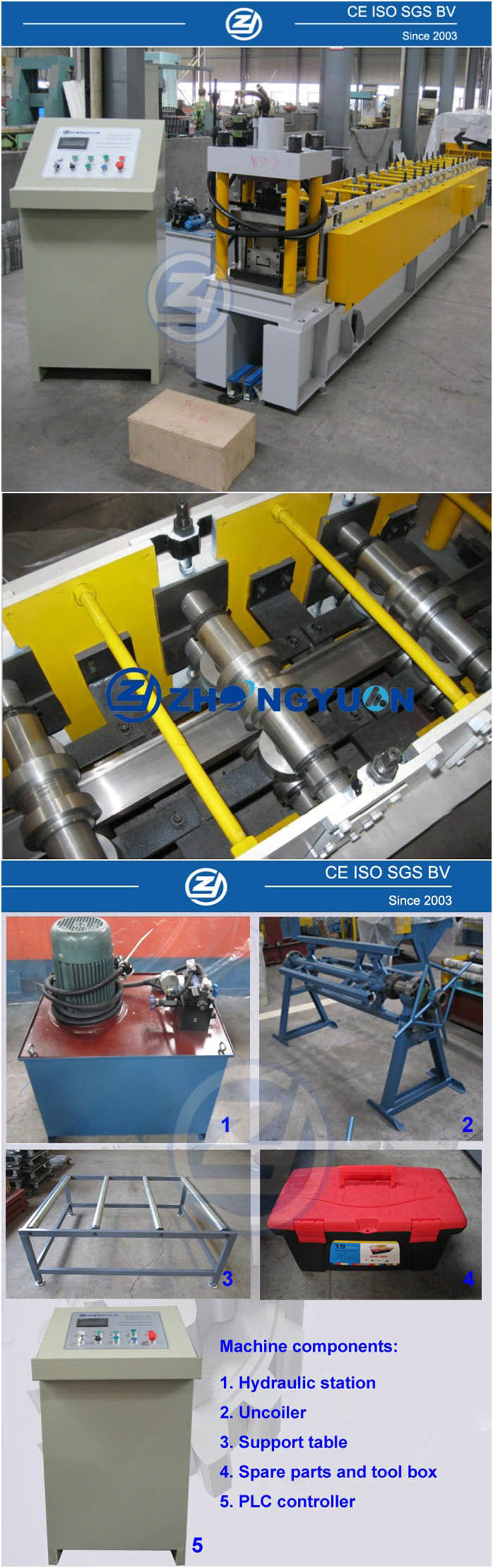 Track Roll Forming Machine (ZYYX76-30)