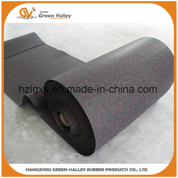 Color EPDM Flecks Rubber Floor Mat Rubber Roll for Gym