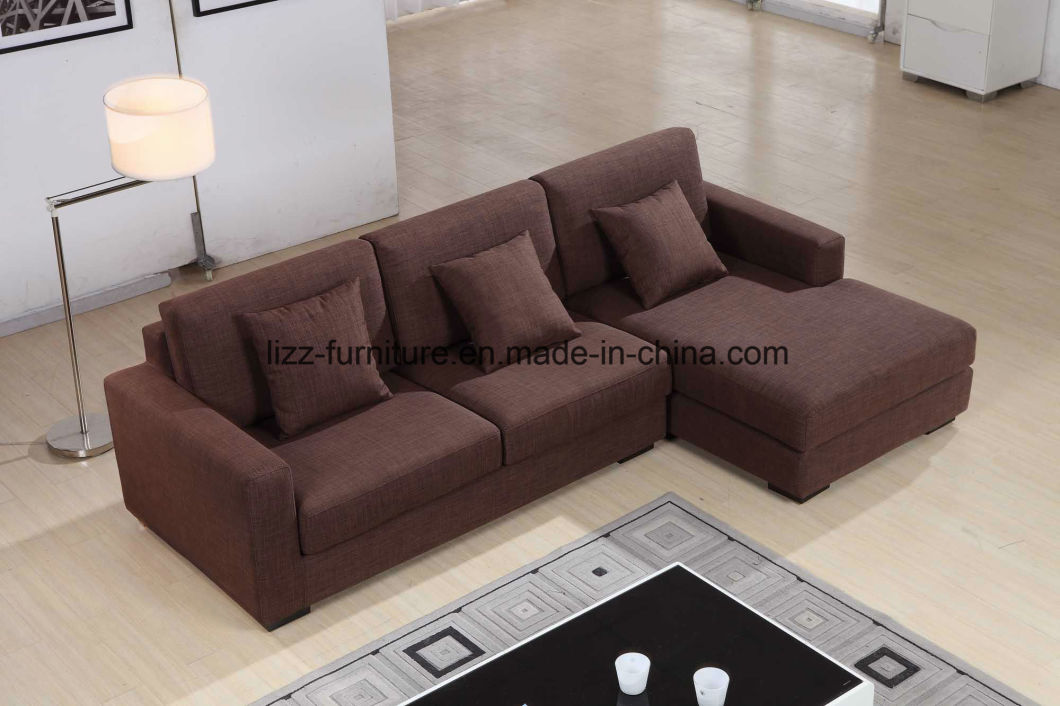 Living Room Modern Corner Fabric Sofa Furniture Sofa Bed