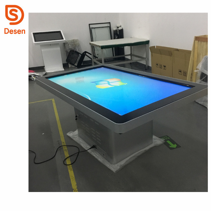 Interactive Indoor LED Multi Touch Screen Coffee Table for Game/Conference/Restaurant