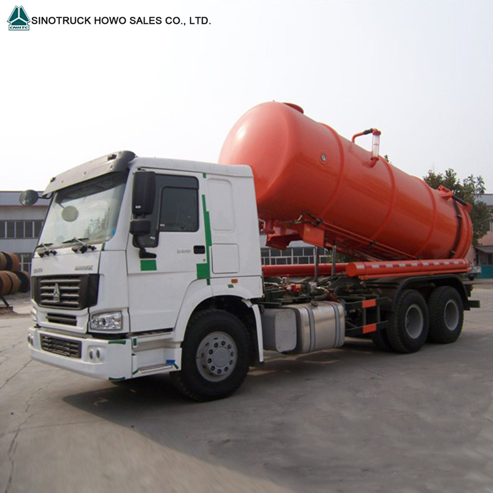 HOWO 6*4 15cbm Suction -Type Sewer Scavenger