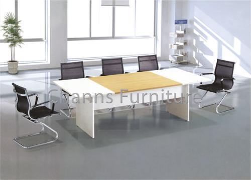 Popular 2m Meeting Desk Wood Conference Table with 25mm Desktop (CAS-MT31403)