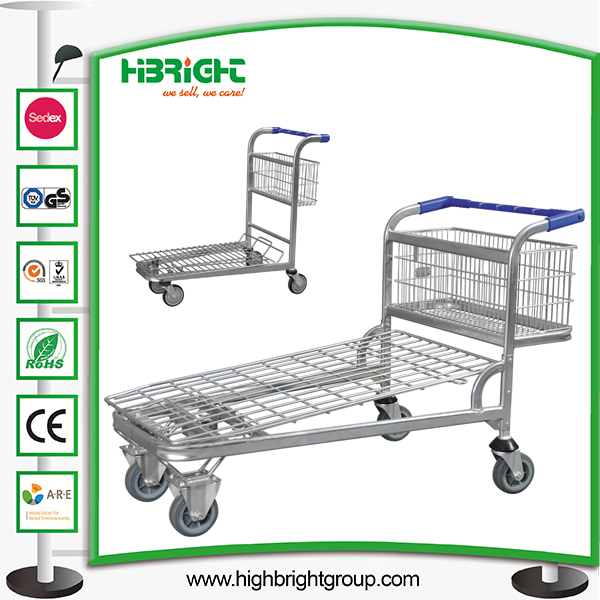 Supermarket Transport Warehouse Shopping Trolley