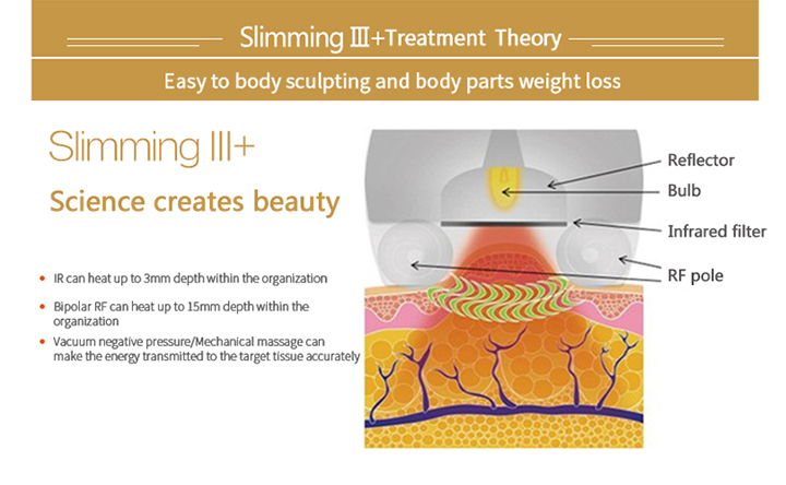 Fast Weight Loss Body Shape Fat Removal RF Slimming Cellulite Machine