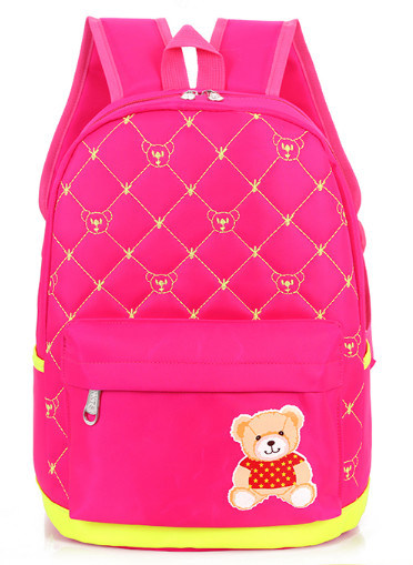 Girls' Lovely Double Shoulder Bag Cartoon Character Schoolbag Zh-Sbk067