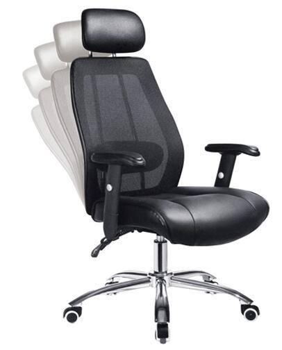 Modern Mesh Fabric Swivel Executive Manager Staff Metal Office Chair