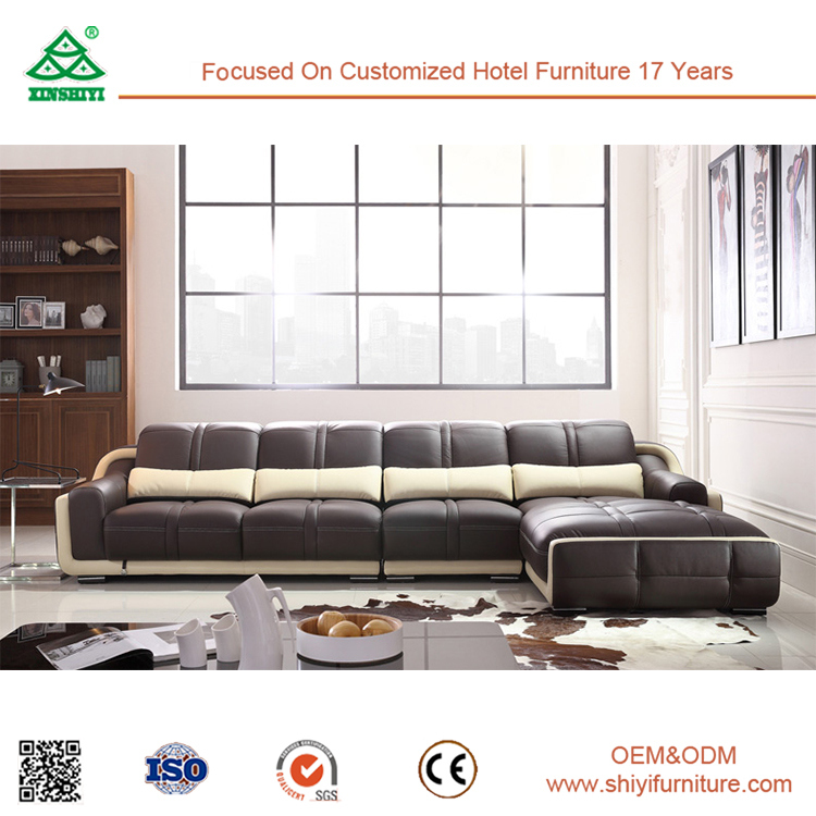 Modern Wood Office Furniture Sofa and Leather Sofa Cushion Furniture, Fabric Sofa Pictures