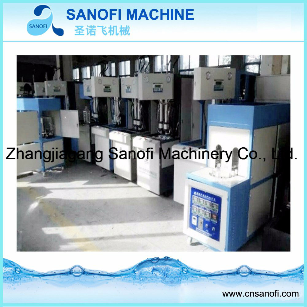 Semi-Automatic Plastic Stretch Bottle Blowing Molding Equipment