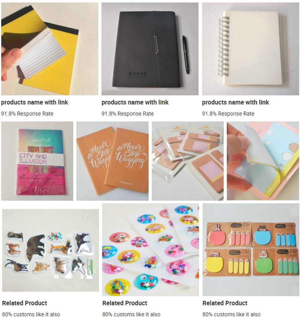 Promotional Sticky Note Stationery with Your Logo