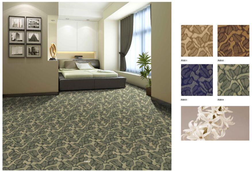Luxury 6 Star Hoetl Banquet Hall Axminster /Apartment /Room Mat/ Wall-to Wall Carpet for Commercial