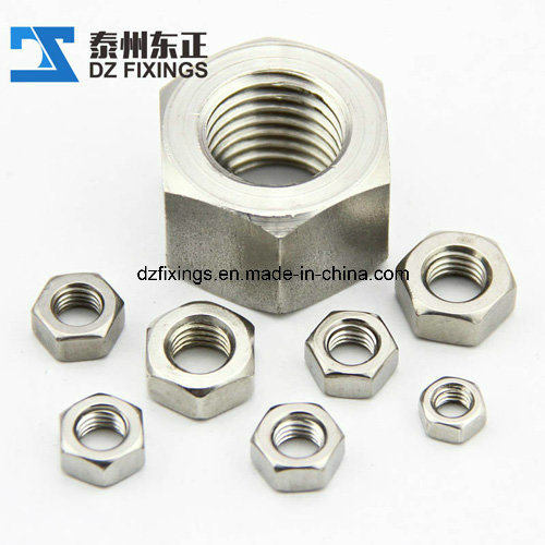 Stainless Steel Hex Long Nut/Coupling Nut (DIN6334)